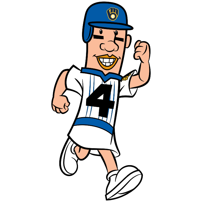 Milwaukee Brewers Racing Sausage Chorizo Carved Signs