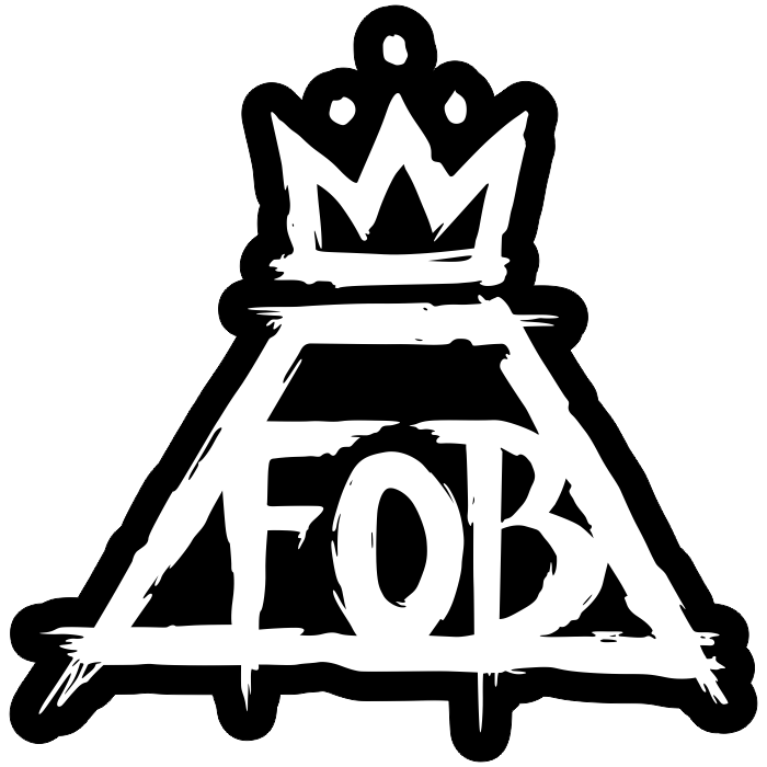 Fall Out Boy Rock Band Logo | Carved Signs